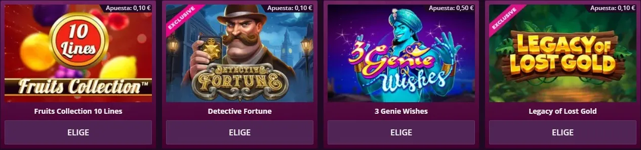 Malina Casino Games